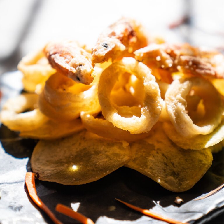 Frittura calamari e gamberi